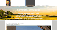 Desktop Screenshot of carmelitasdescalzas.net